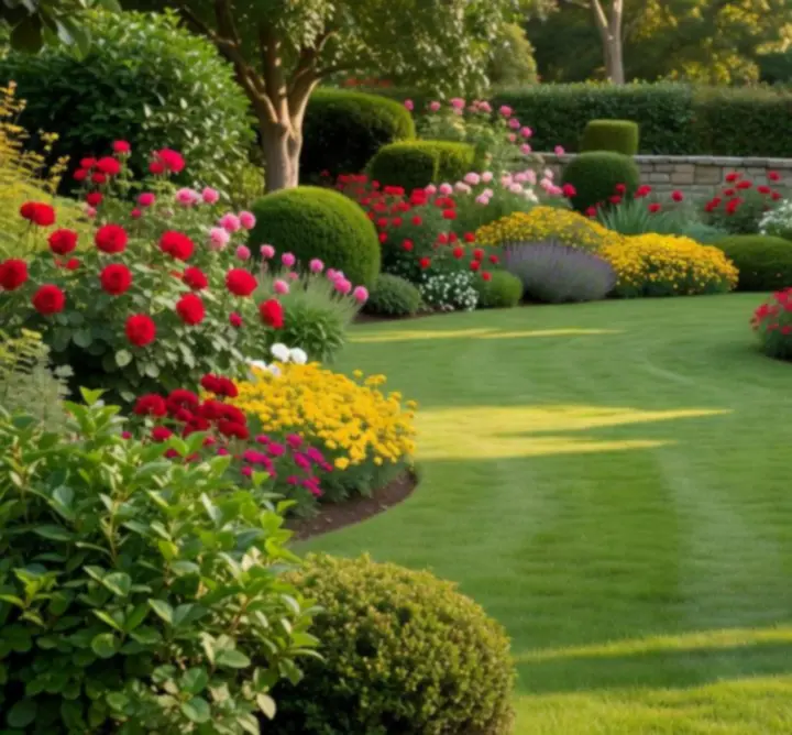 Well-maintained residential garden representing a satisfied Tryhardgg Solutions Limited client